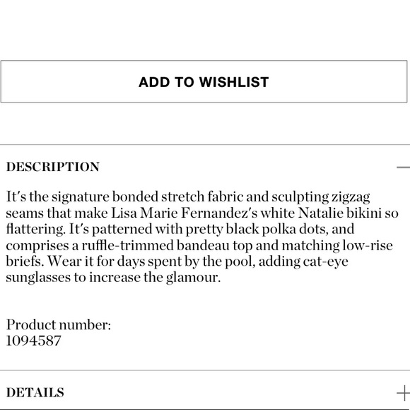 LISA MARIE FERNANDEZ**Bikini Set*Sm. $430 - Picture 11 of 11